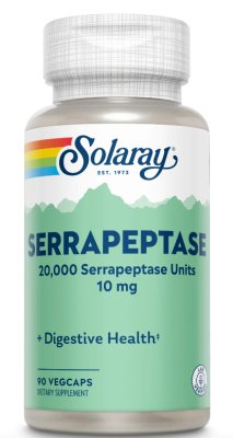 Solaray Serrapeptase 20000 10 мг, 90 капсул