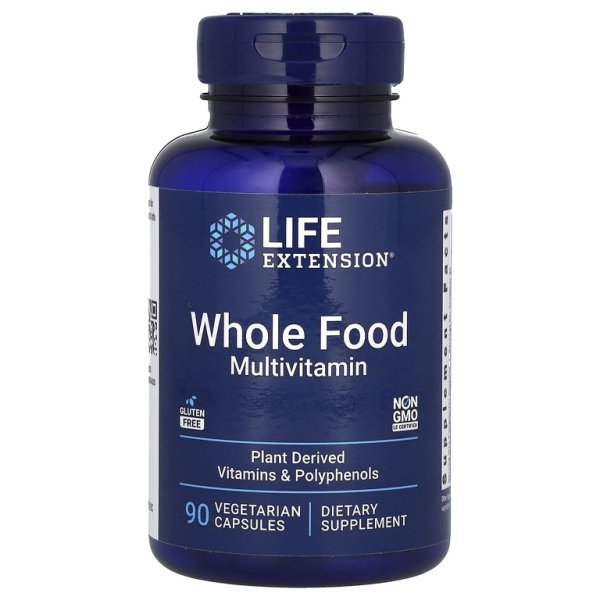 Life Extension: Whole Food Multivitamin /90 V-капс/