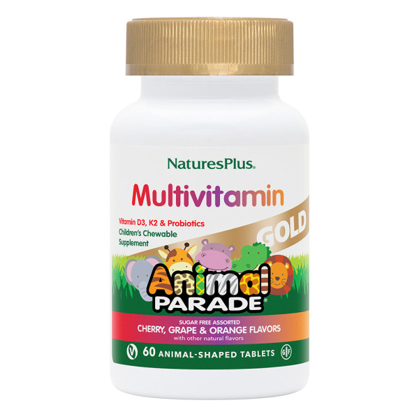 Animal Parade GOLD Multi мультивитамины   60 таб. ассорти