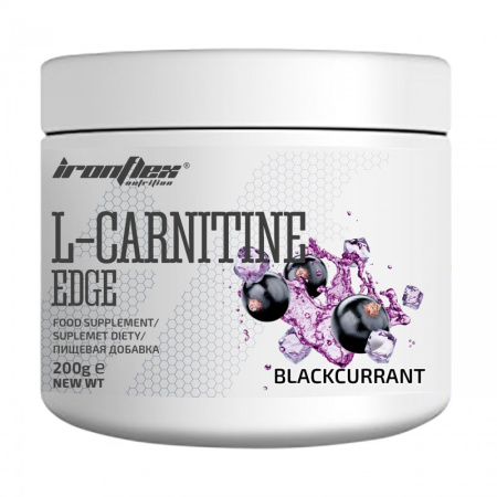 IronFlex L-Carnitine EDGE - 200g (blackcurrant)