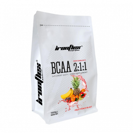 IronFlex BCAA Performance 2-1-1 - 1000g (fruit punch blast)