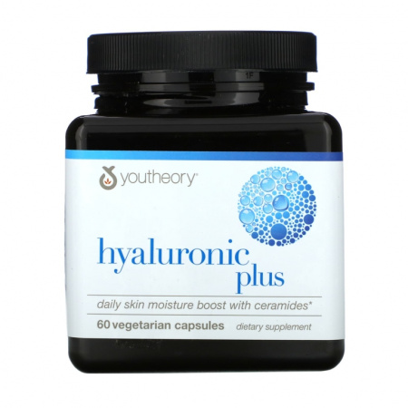 Youtheory hyaluronic plus 60 капсул